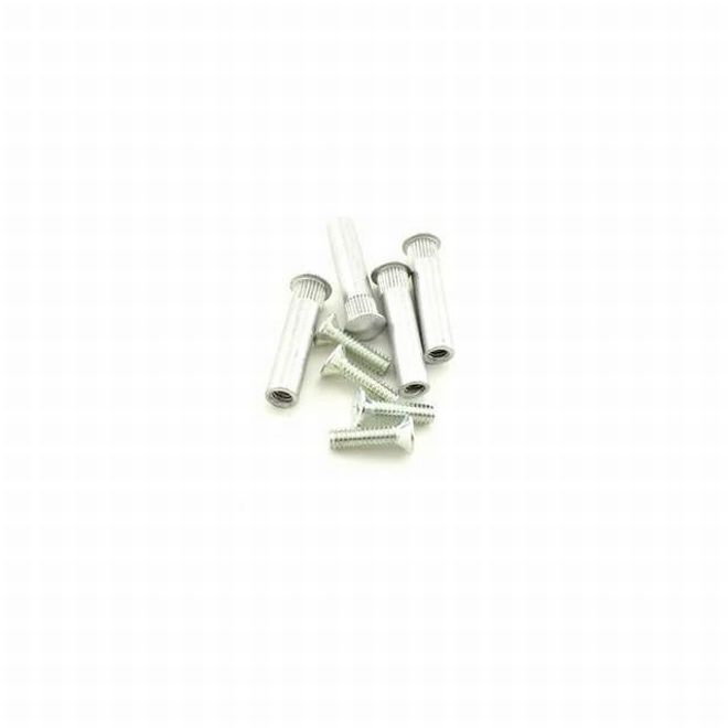 Stanley Commercial Hardware QDC Sex Nuts, Aluminum