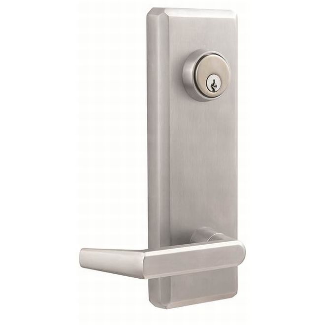 Stanley Commercial Hardware Sierra Classroom Escutcheon Lever Trim, Satin Chrome