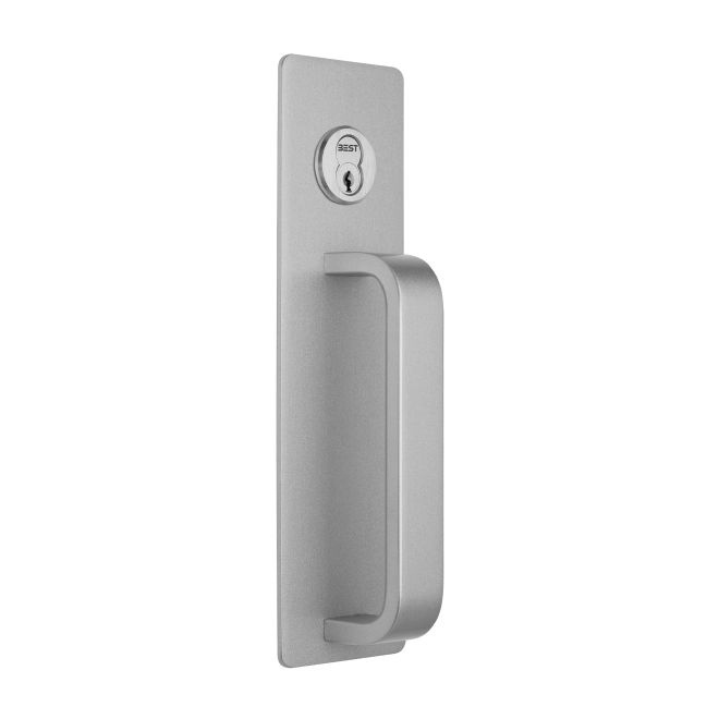 703A689 Reliant Key Retracting Latchbolt A Pull Exit Trim, Aluminum