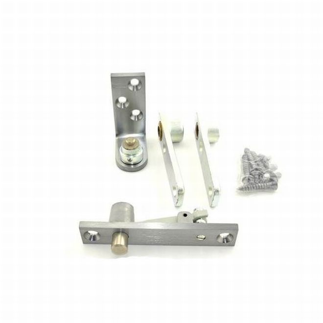 Double Acting Pivot, No. 100456 Satin Chrome