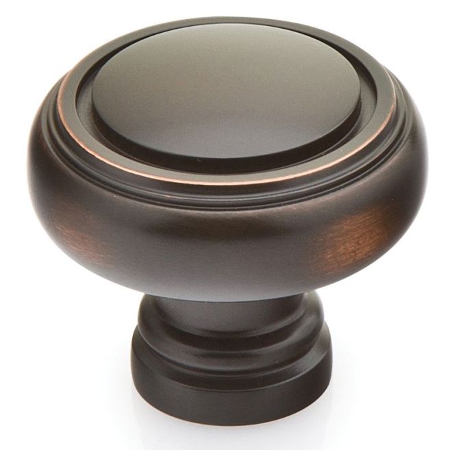 1.25 in. Norwich Cabinet Knob, Oil Rubbed Bronze