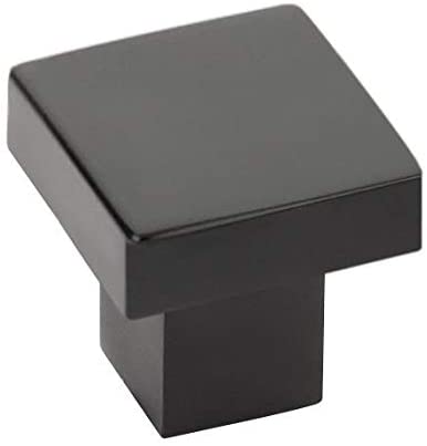 1.25 in. Hunter Cabinet Knob, Flat Black