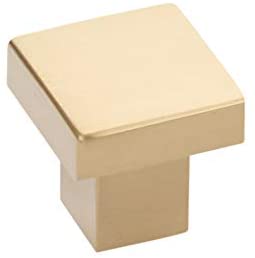 1.25 in. Hunter Cabinet Knob, Satin Brass