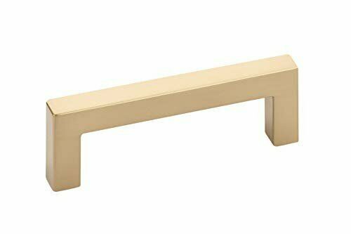 8 in. Center to Center Warwick Cabinet Pull, Satin Brass