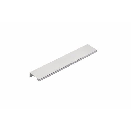 4 in. Center to Center Cabinet Edge Pull, Bright Chrome