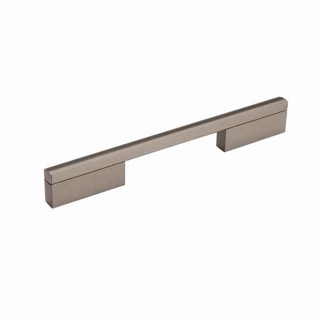 Amerock BP36735BBN 6.312 in. Center to Center Separa Cabinet Pull, Black Satin Nickel