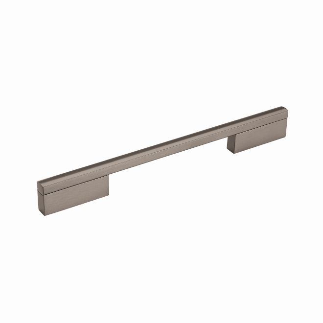 Amerock BP36736BBN 8 in. Center to Center Separa Cabinet Pull, Black Satin Nickel