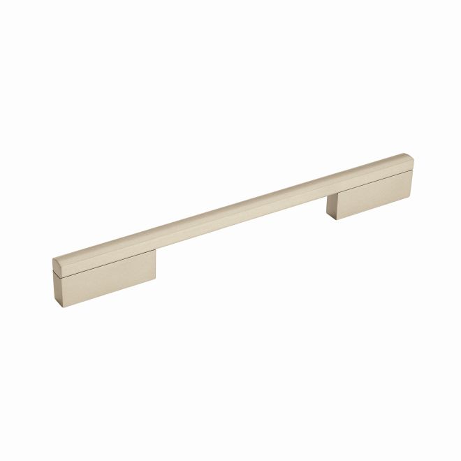 Amerock BP36736SC 8 in. Center to Center Separa Cabinet Pull, Silver Champagne