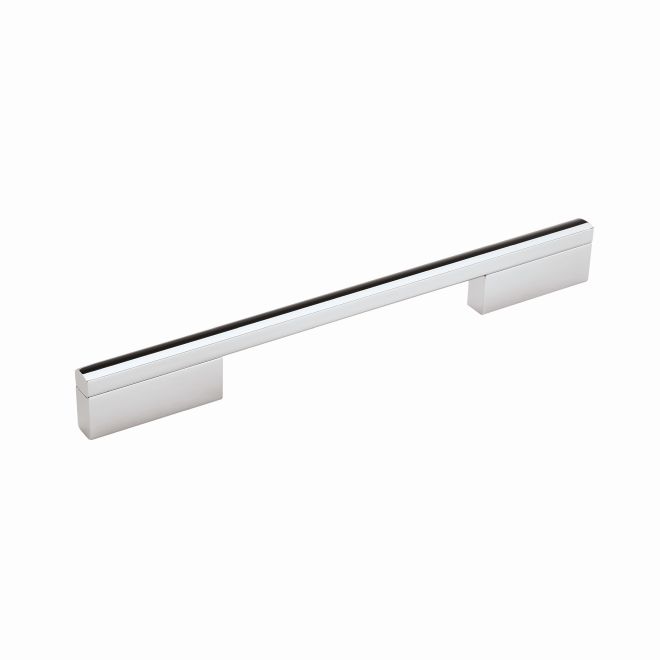 Amerock BP3673626 8 in. Center to Center Separa Cabinet Pull, Bright Chrome