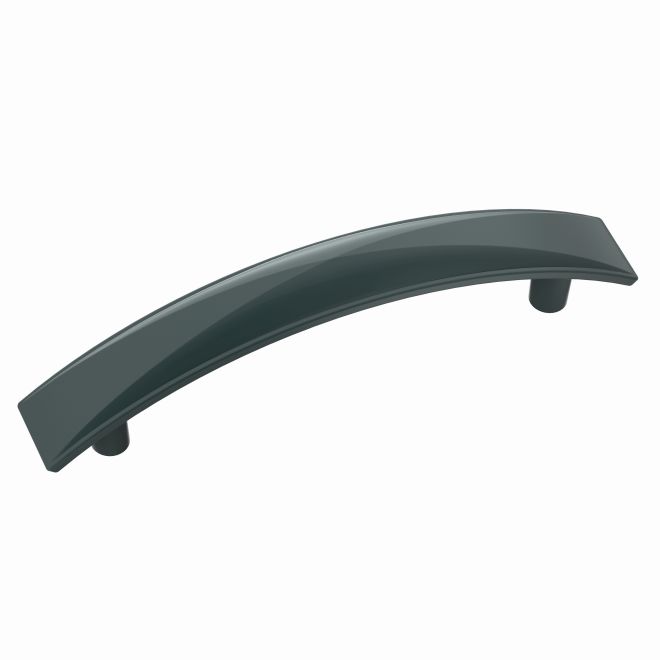 Amerock | Cabinet Pull | Matte Black | 3-3/4 inch (96 mm) Center-to-Center | Extensity | 1 Pack | Drawer Pull | Drawer Handle | Cabinet Hardware