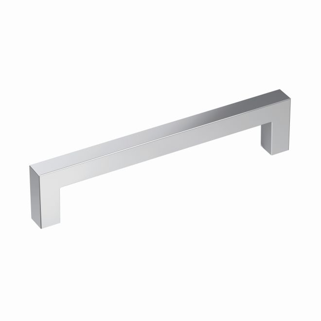 Amerock BP3657126 5.06 in. Center to Center Monument Cabinet Pull, Bright Chrome