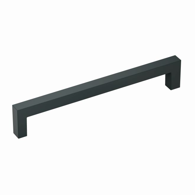 Amerock BP36572FB 6.312 in. Center to Center Monument Cabinet Pull, Matte Black