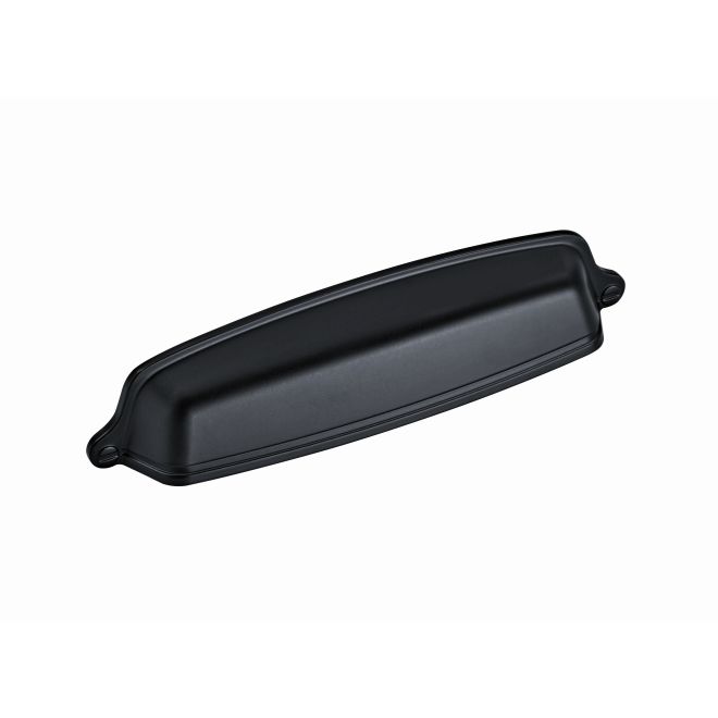 Amerock BP22439FB 5.06 in. Center to Center Allison Cabinet Cup Pull, Matte Black