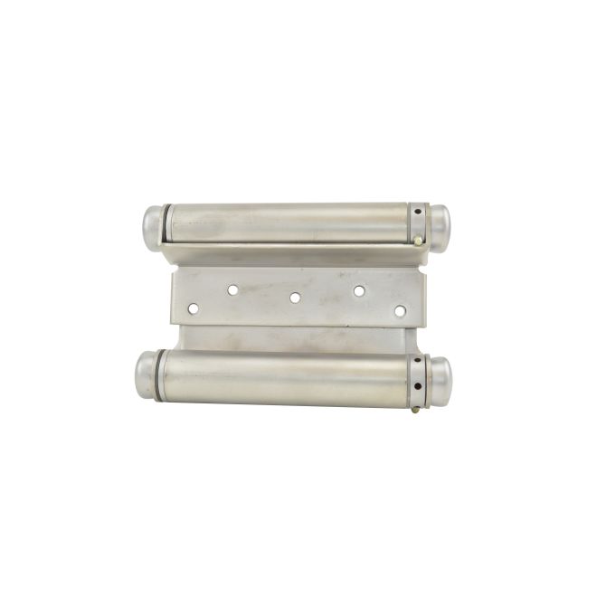 Full Surface Double Acting Spring Hinge - Satin Chrome - 6 in.