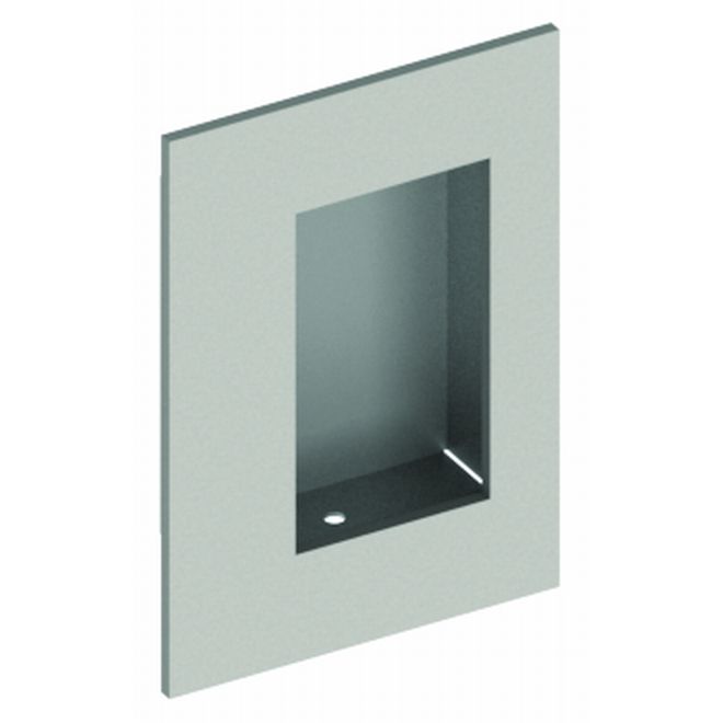 Flush Cup Pull, No. 089124 Bright Chrome