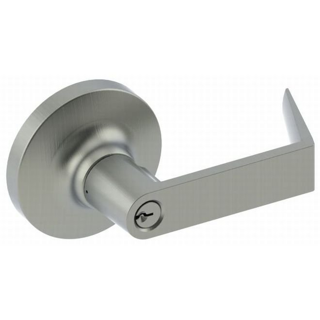 Withnell Lever Storeroom Cylindrical Lock, No. 012478 Satin Chrome