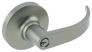 Archer Lever Passage Cylindrical Lock, No. 000313 Satin Chrome