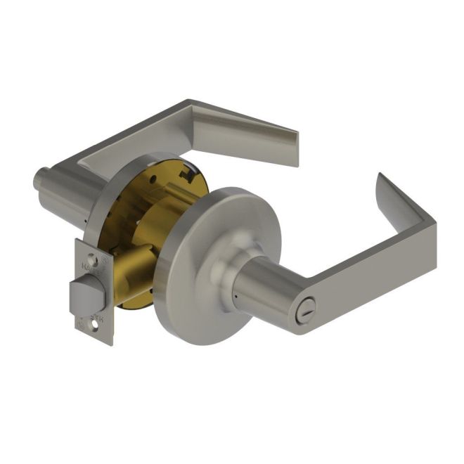 Withnell Lever Privacy Tubular Lock, No. 092430 Satin Chrome