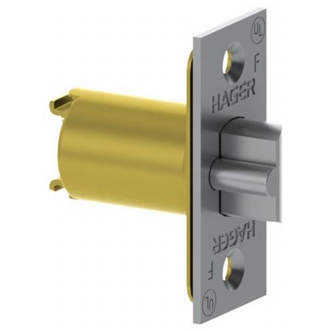 2.375 in. Square Corner Dead Latch for 3500 Series, Satin Chrome