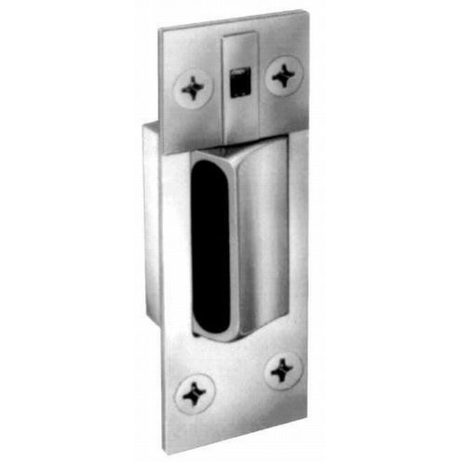 Emergency Door Stop, No. 100403 Satin Chrome