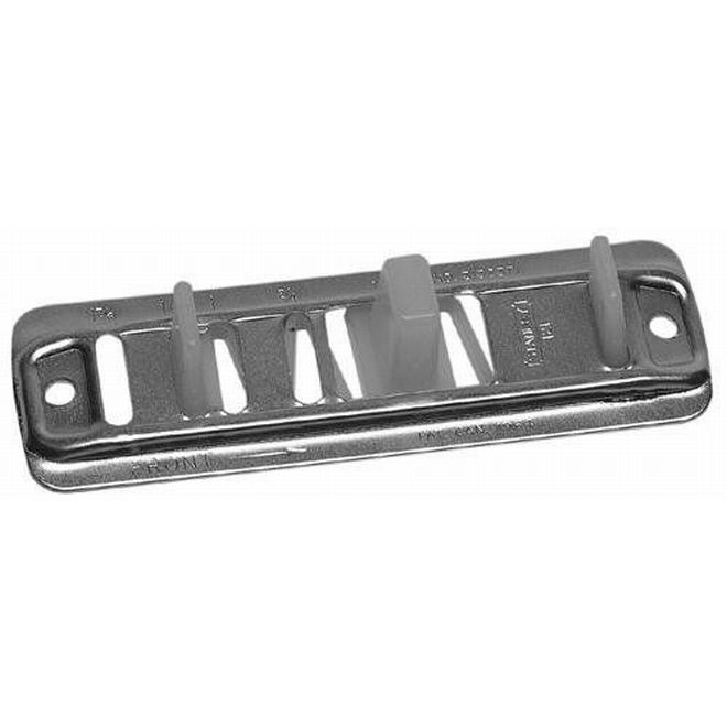 Bypass Adjustable Floor Guide, No. 541012 White
