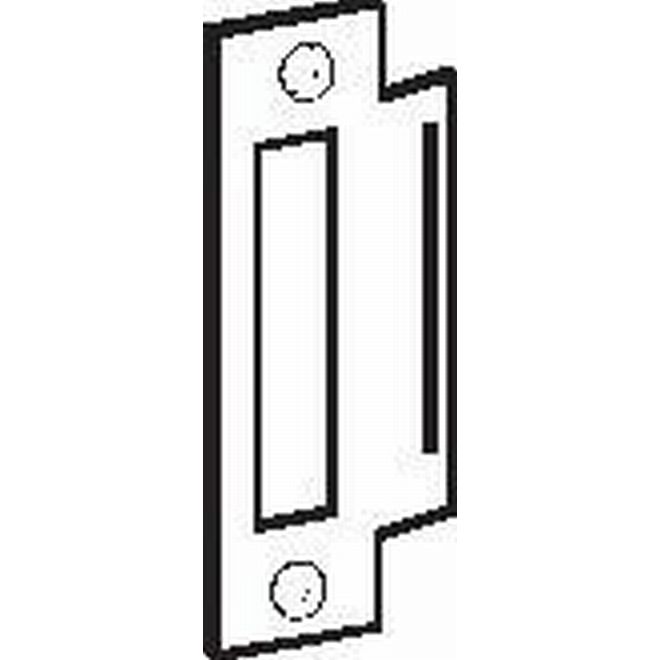 4.875 x 1.25 in. ANSI Strike, Brass Plated