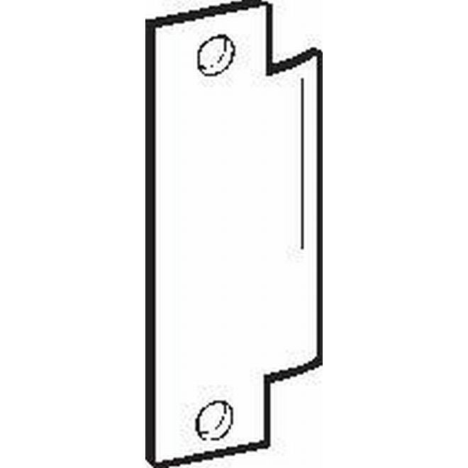 4.875 in. Blank ANSI Strike, Satin Stainless Steel