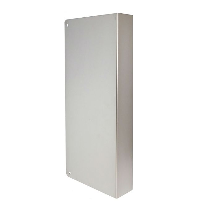9 x 1.375 in. Blank Wrap Door Around, Stainless Steel