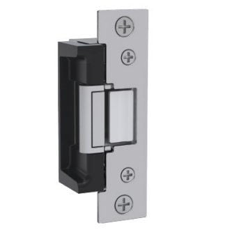 1DB630 Assa Abloy Electronic Security Hardware -  Deadbolt Electric Strike Faceplate Kit for Metal Frames, Satin Stainless Steel