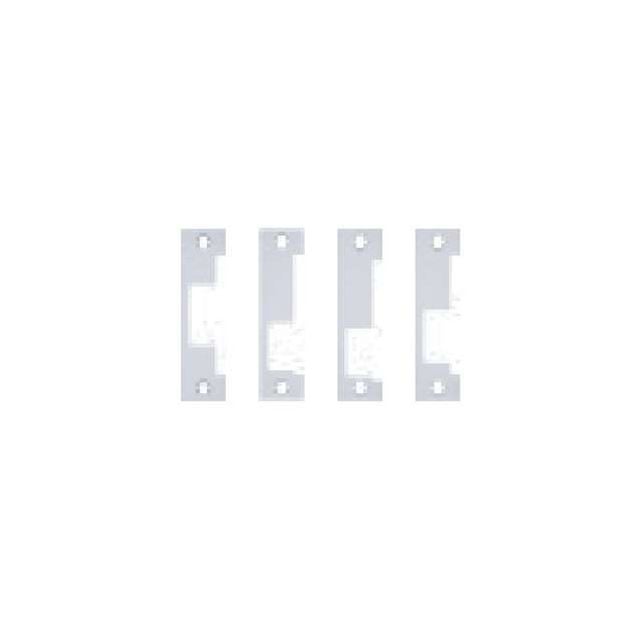 1LB630 Assa Abloy Electronic Security Hardware -  Latchbolt Electric Strike Faceplate Kit for Metal Frames, Satin Stainless Steel