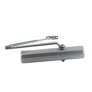 LCN 1461RWPAAL Parallel Arm Adjustable 1-6 Surface Mounted Regular Door Closer with TBSRT Thru Bolts 689, Aluminum