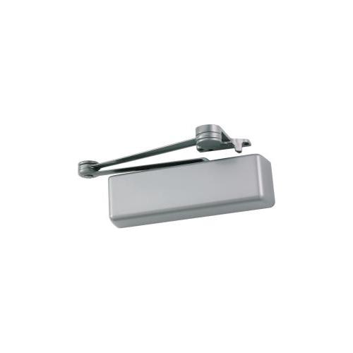 LCN 4040XPCUSHAL Parallel Arm Super Smoothee Heavy Duty Adjustable 1-6 Surface Mounted Cush Door Closer with TBSRT Thru Bolts 689, Aluminum