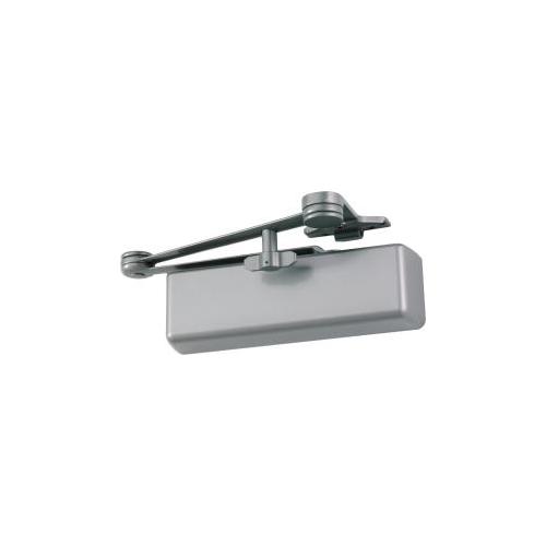 LCN 4040XPHCUSHAL Parallel Arm Super Smoothee Heavy Duty Adjustable 1-6 Surface Mounted Hold Open Cush Door Closer with TBSRT Thru Bolts 689, Aluminum