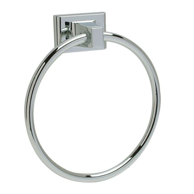 BC2CP30 Campbell Collection Metal Towel Ring, Bright Chrome