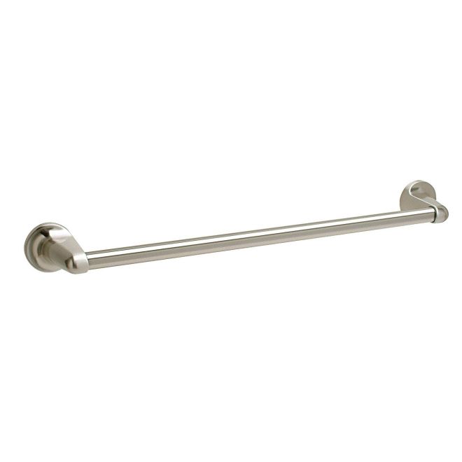 24 in. Seal Beach Collection Towel Bar Set, Satin Nickel