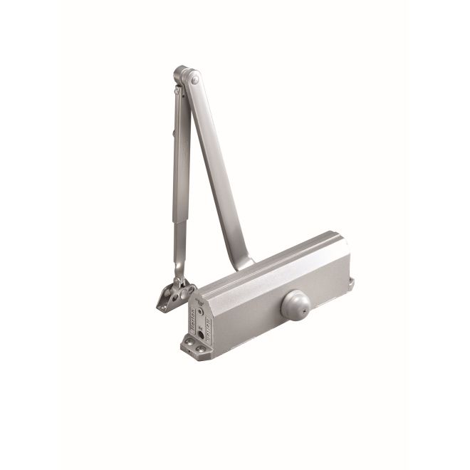 Adjustable Medium Duty Surface Mounted Door Closer with Sex Nuts, Gold