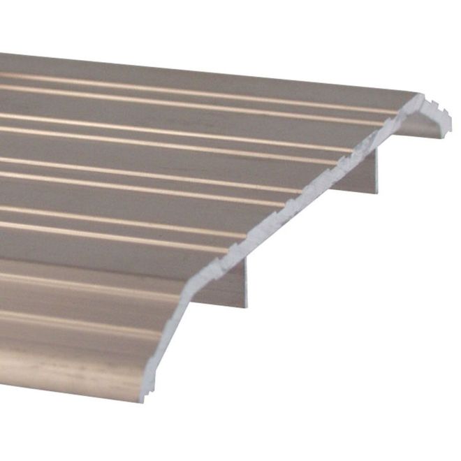 36 in. Aluminum Mill Saddle Door Threshold