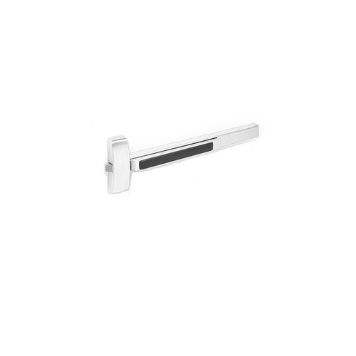 UL Fire Rated Reversible Extra Heavy Duty Rim Exit Device Exit Only for 43 to 48 in. Door, Satin Stainless Steel