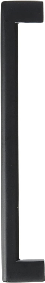 8 in. Center to Center Trail Cabinet Pull, Flat Black