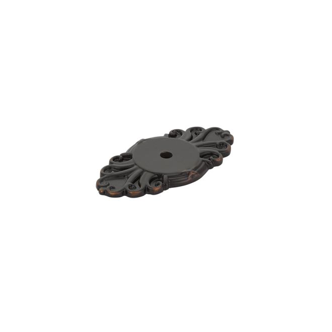 Back Plate for Knobs Ribbon & Reed, Oil Rubbed Bronze