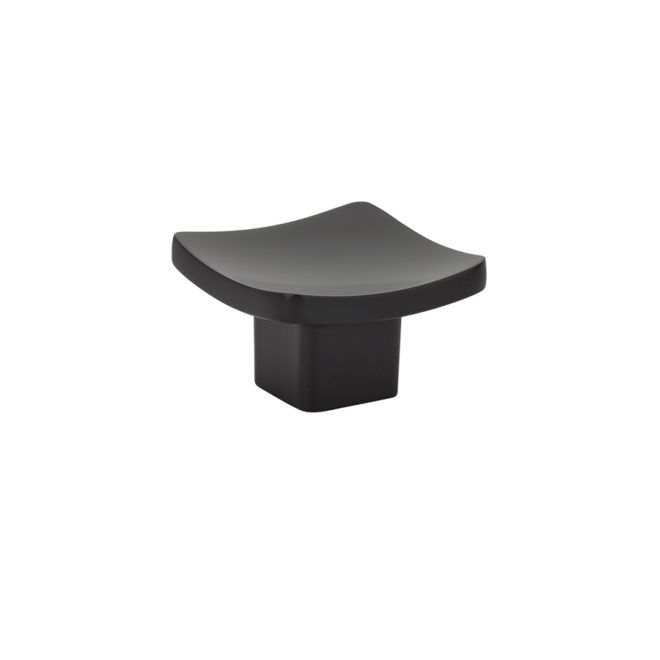 1.625 in. Basin Cabinet Knob, Flat Black
