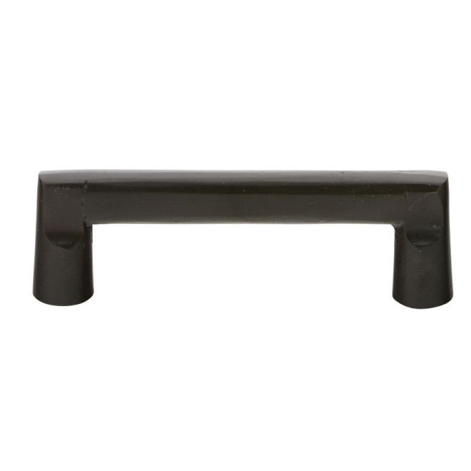 10 in. Bronze Rail Cabinet Pull, Flat Black