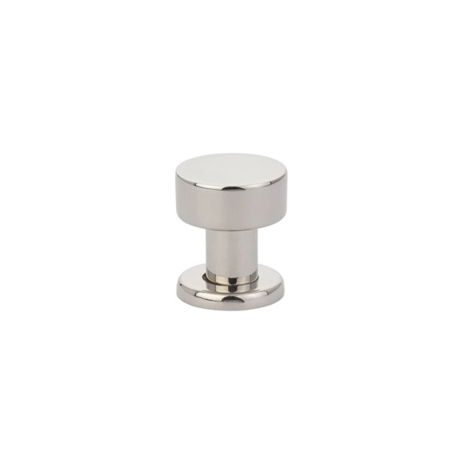 1 in. Cadet Cabinet Knob, Bright Nickel