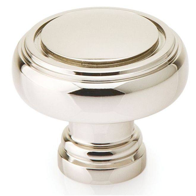 1.25 in. Norwich Cabinet Knob, Bright Nickel