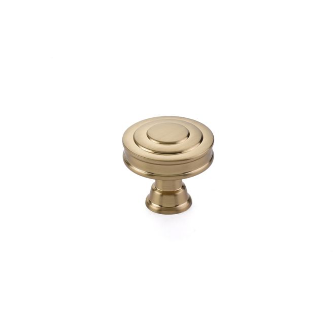 1.625 in. Glendon Cabinet Knob, Satin Brass