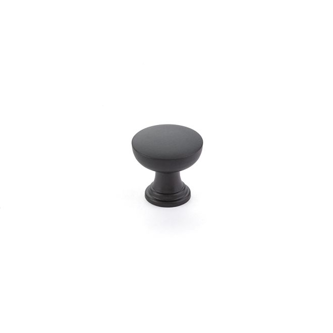1.25 in. Overland Cabinet Knob, Flat Black