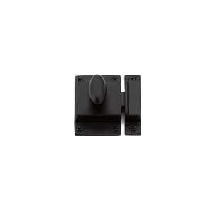 2.25 x 2 in. Cabinet Latch, Flat Black