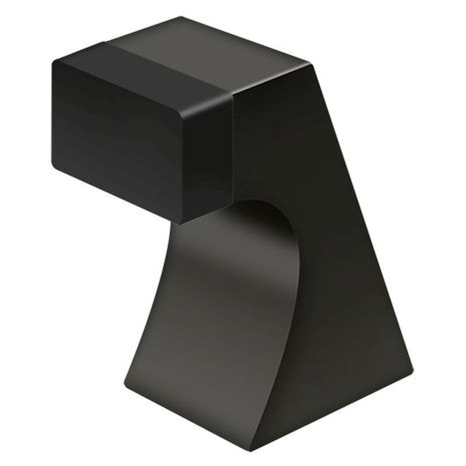 2.5 in. Contemporary Floor Door Bumper, Oil Rubbed Bronze