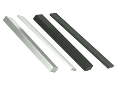 SFP5-8CL8 Assa Abloy Electronic Security Hardware - Securitron Stop Filler Plate, Clear - 0.625 x 1.25 x 8 in.