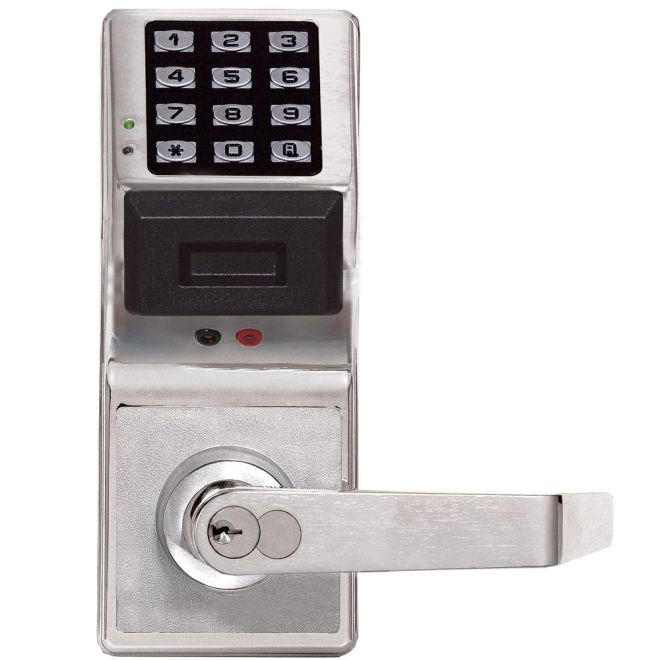PDL300026D Proximity Keypad Digital Lock - Satin Chrome Finish